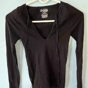 NWOT FREE PEOPLE Intimately Ribbed Knit Long Sleeve Size XS/S
